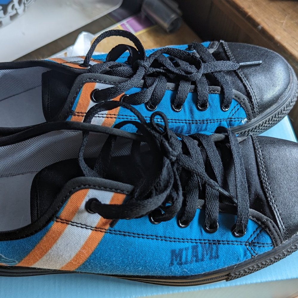 Miami Dolphin shoes